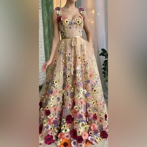 Spring court ball gown